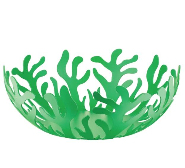Mediterraneo_hedelmakori_25_cm_vihrea_Alessi