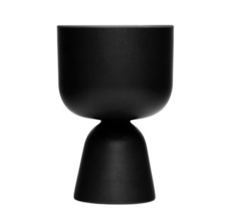 Nappula ruukku 190 x 125 mm mattamusta Iittala